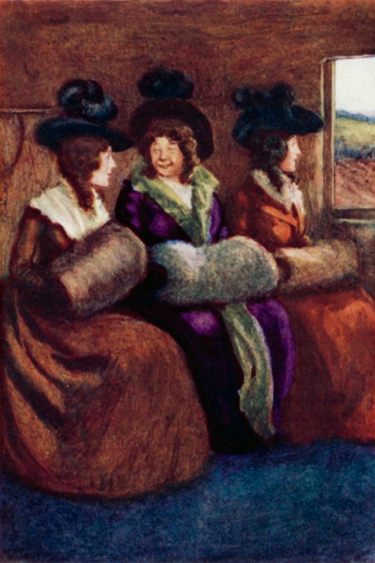 Illustration pour Raison et Sentiments de Jane Austen - Arthur Wallis Mills