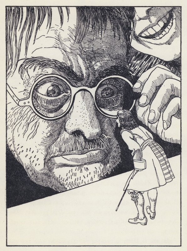 Illustration pour Les Voyages de Gulliver de Jonathan Swift - Artus Scheiner