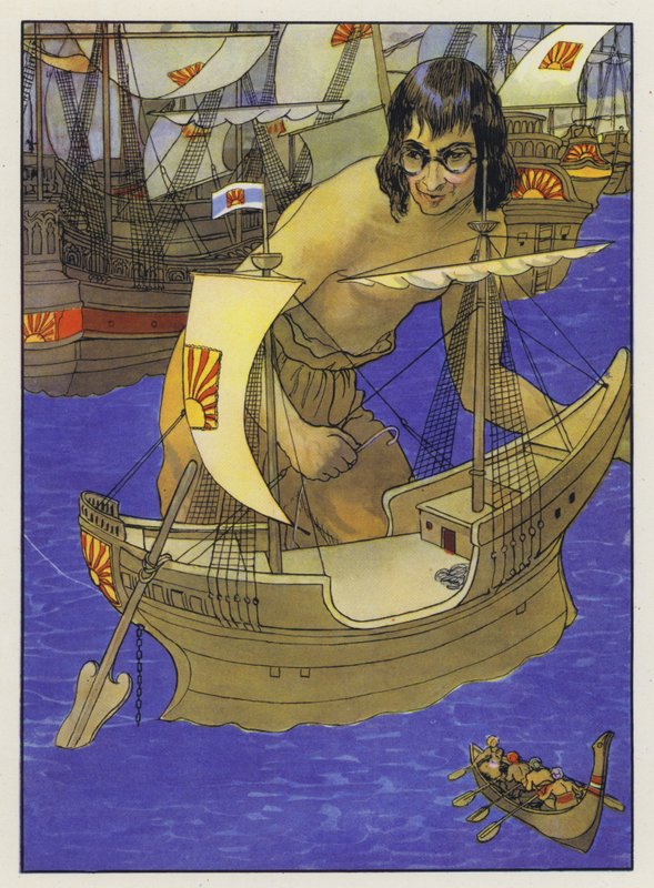Illustration pour Les Voyages de Gulliver de Jonathan Swift - Artus Scheiner