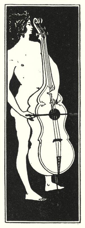Ornement de page de titre (gravure) - Aubrey (after) Beardsley