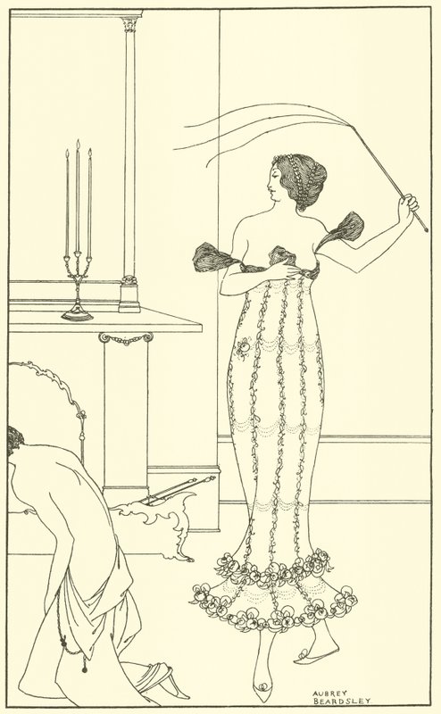 Frontispice, Le compte rendu complet et véridique de la merveilleuse mission du comte Lavender - Aubrey Beardsley