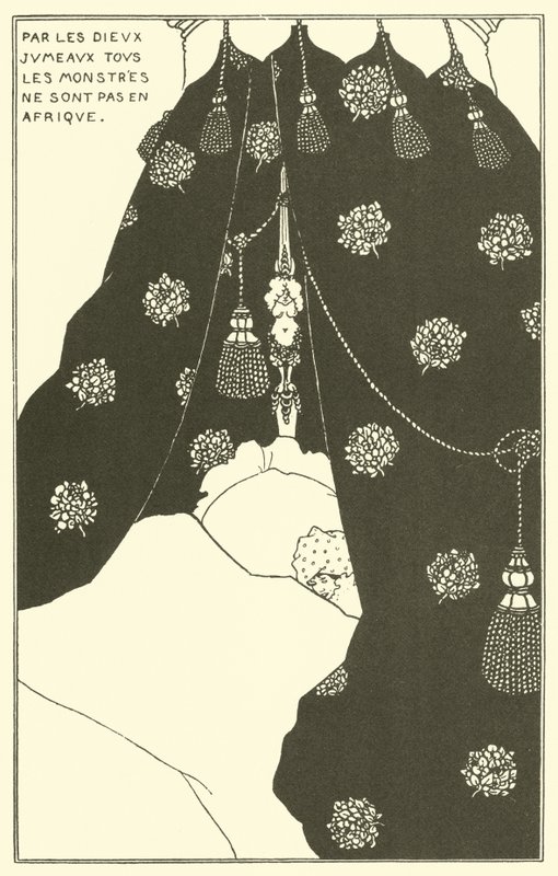 Portrait de lui-même - Aubrey Beardsley