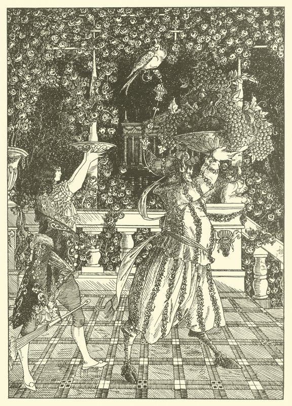 Les Porteurs de fruits - Aubrey Beardsley