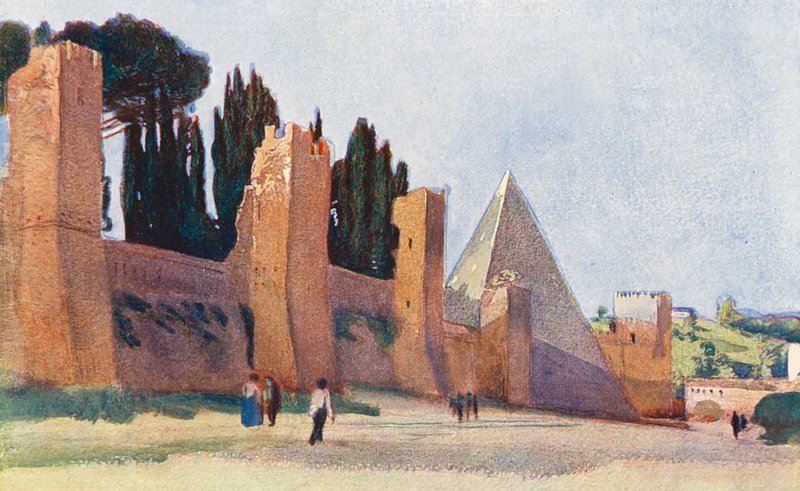 Rome : Mur d