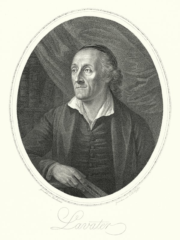 Johann Kaspar Lavater, théologien, auteur et physiognomoniste suisse - August Friedrich Oelenhainz
