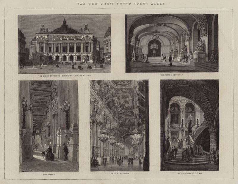 Le nouvel opéra de Paris - Auguste Victor Deroy