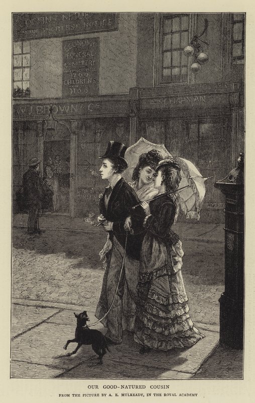 Notre cousin de bonne humeur - Augustus Edward Mulready