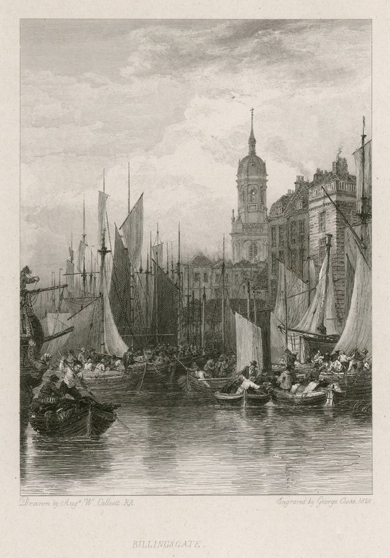 Billingsgate - Augustus Wall Callcott