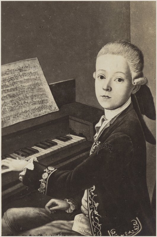 Portrait de Wolfgang Amadeus Mozart - Austrian School