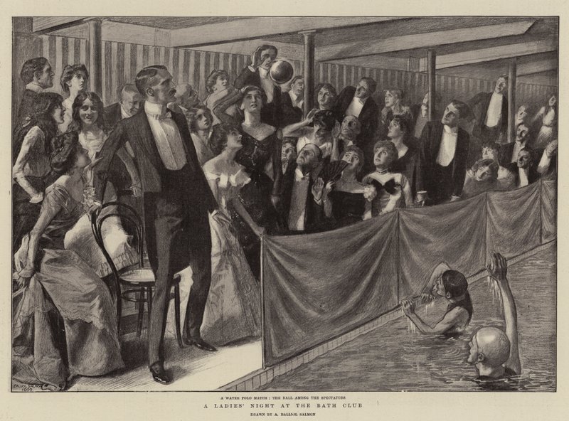 Une soirée de dames au Bath Club - Balliol (after) Salmon