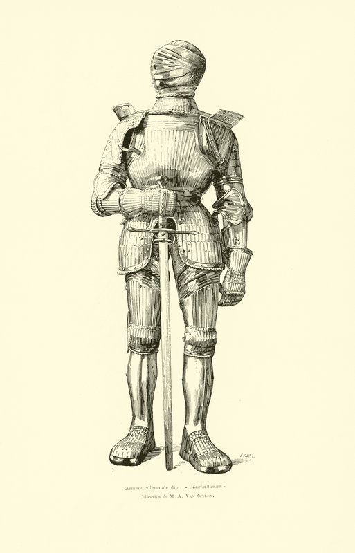 Armure Maximilienne allemande - Belgian School