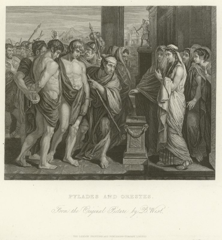 Pylade et Oreste - Benjamin West