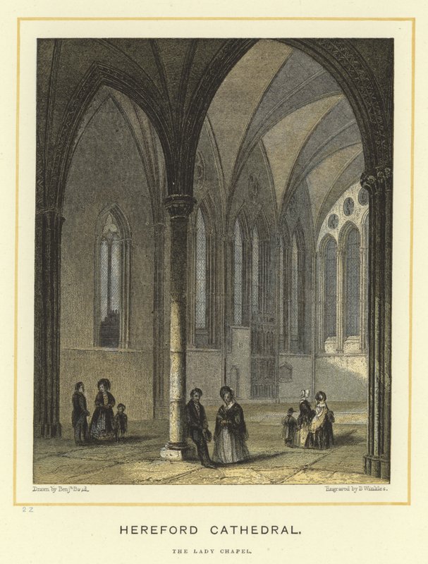 Cathédrale de Hereford, la chapelle de la Dame - Benjamin Baud