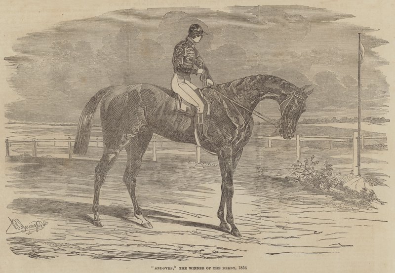 Andover, le gagnant du Derby, 1854 - Benjamin Herring