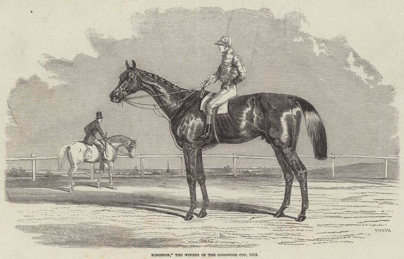 Kingston, le vainqueur de la Goodwood Cup, 1852 - Benjamin Herring