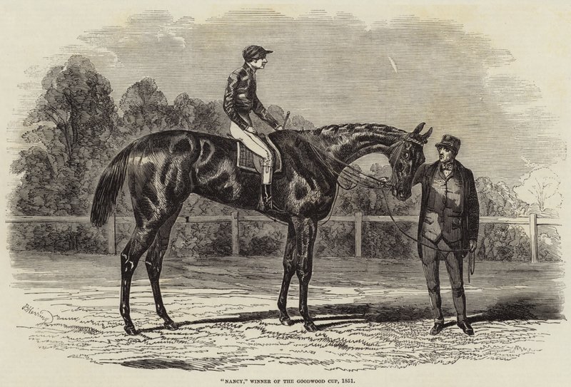 Nancy, gagnante de la Goodwood Cup, 1851 - Benjamin Herring