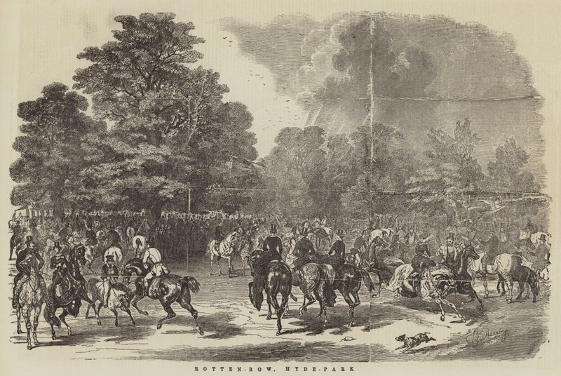Rotten-Row, Hyde-Park - Benjamin Herring