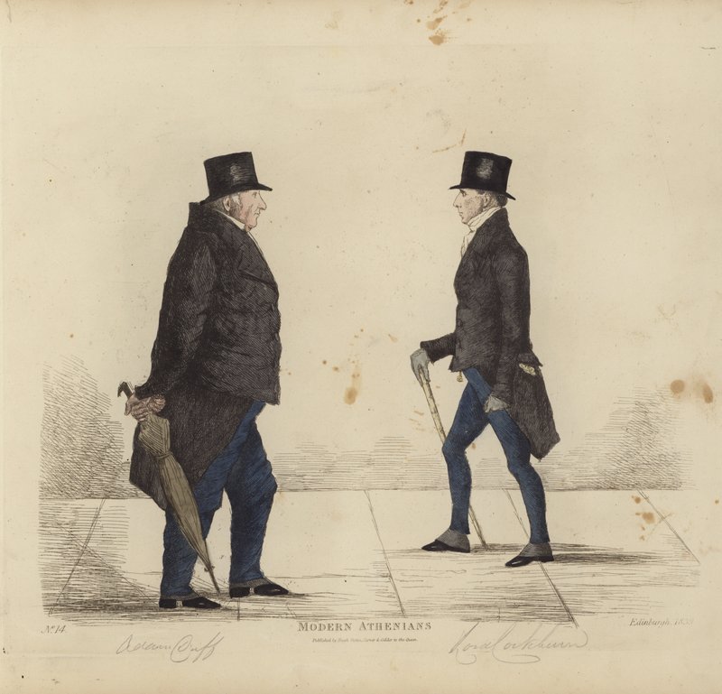 Édimbourgeois éminents, alias Athéniens modernes, Adam Duff, Esq, Shérif de Midlothian, L