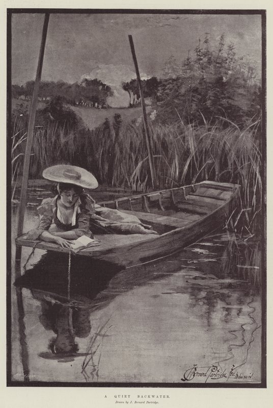 Un coin tranquille - Bernard Partridge