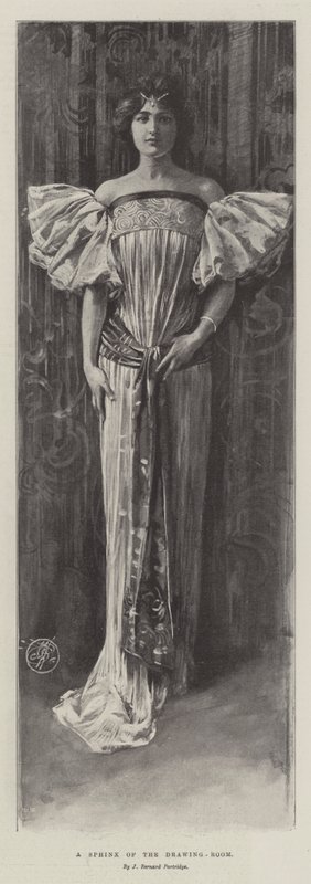 Un Sphinx du Salon - Bernard Partridge