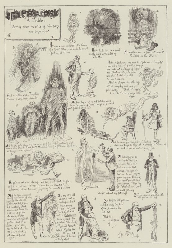 Le Fantôme Germ, une fable, exposant les maux de la vanité et de l