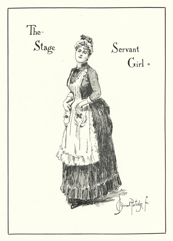 La Servante de Scène - Bernard (after) Partridge