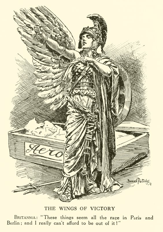 Les ailes de la victoire - Bernard (after) Partridge