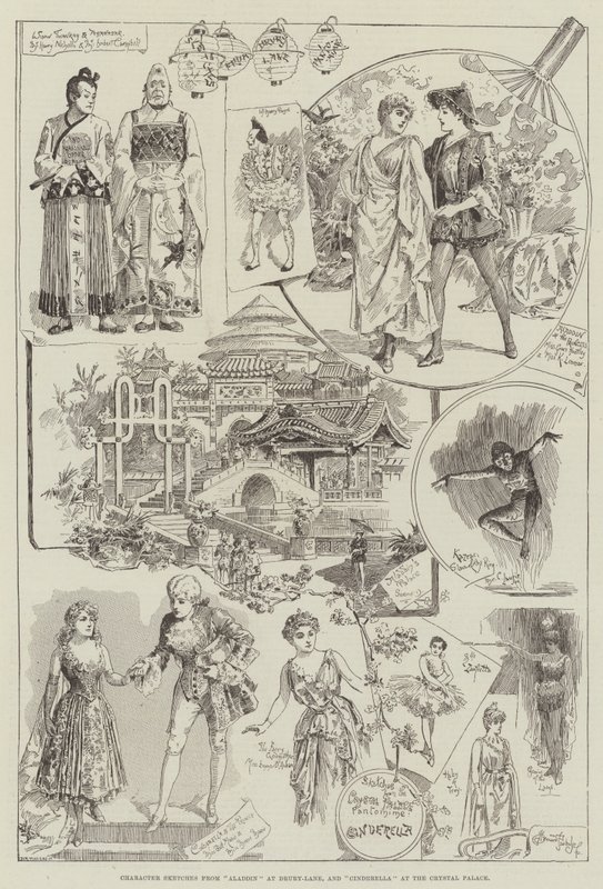 Croquis de personnages d