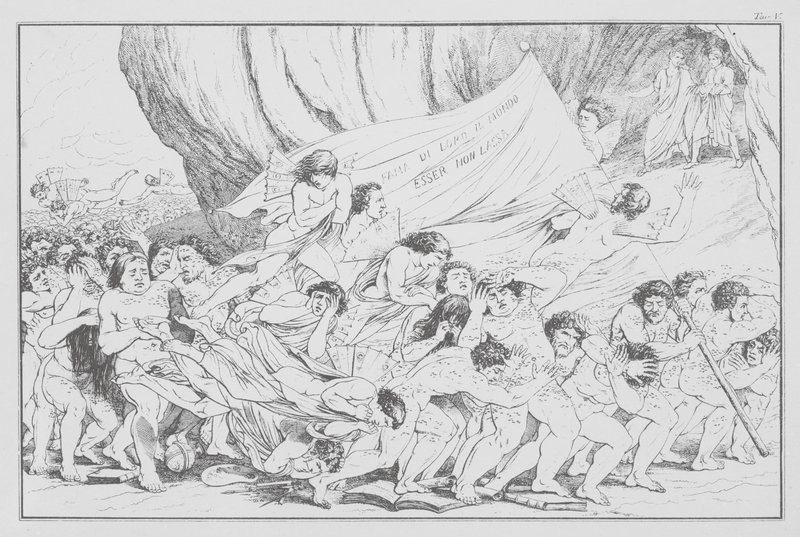 La Divine Comédie de Dante, Enfer, Planche V - Bernhard Schuler