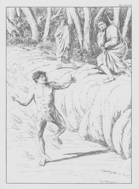 La Divine Comédie de Dante, Inferno (Enfer), Planche XXVII - Bernhard Schuler