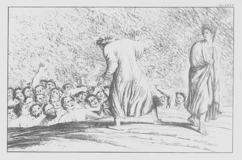 La Divine Comédie de Dante, Enfer, Planche XXVI - Bernhard Schuler