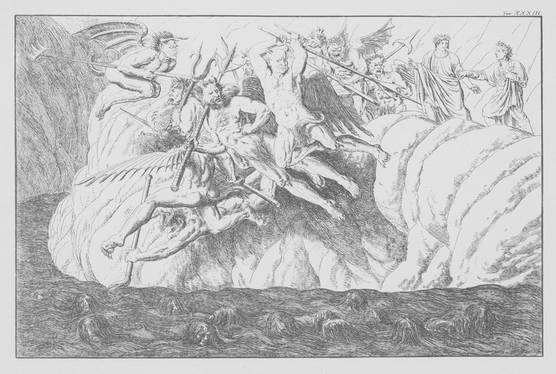 La Divine Comédie de Dante, Enfer, Planche XXXIII - Bernhard Schuler