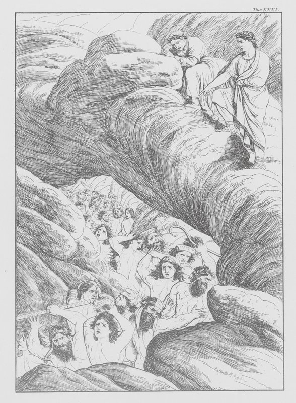La Divine Comédie de Dante, Inferno (Enfer), Planche XXXI - Bernhard Schuler