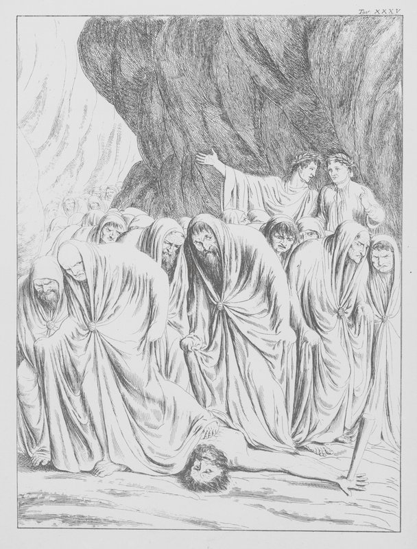 La Divine Comédie de Dante, Enfer, Planche XXXV - Bernhard Schuler
