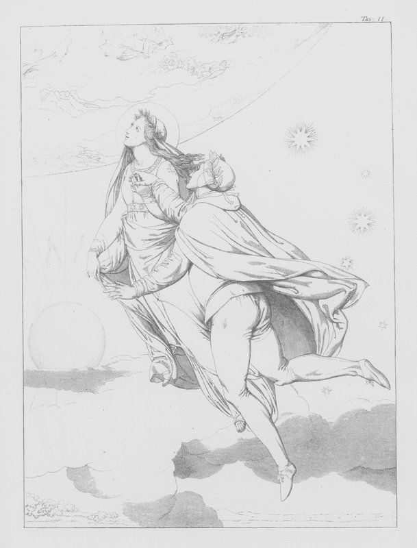 La Divine Comédie de Dante, Paradiso (Ciel), Planche II - Bernhard Schuler
