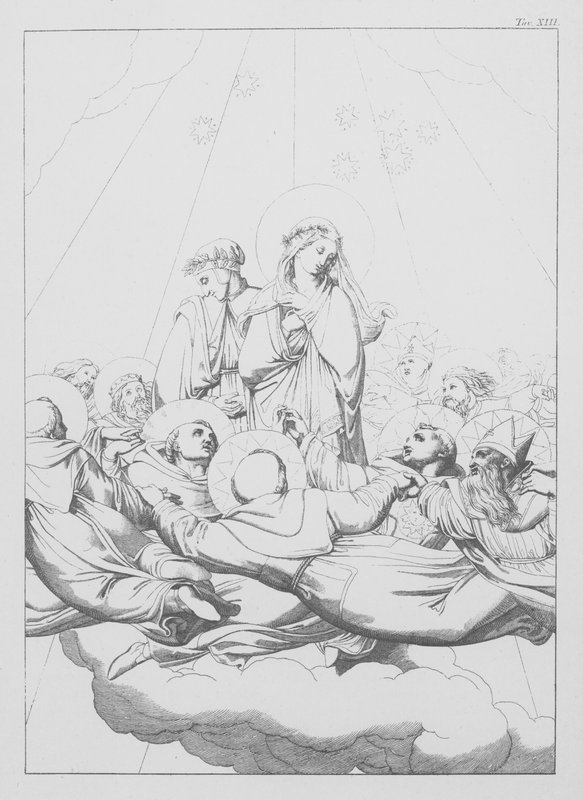 La Divine Comédie de Dante, Paradiso (Ciel), Planche XIII - Bernhard Schuler
