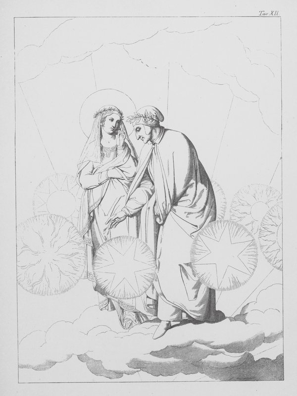 La Divine Comédie de Dante, Paradiso (Ciel), Planche XII - Bernhard Schuler