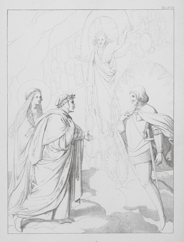 La Divine Comédie de Dante, Paradiso (Ciel), Planche XVII - Bernhard Schuler