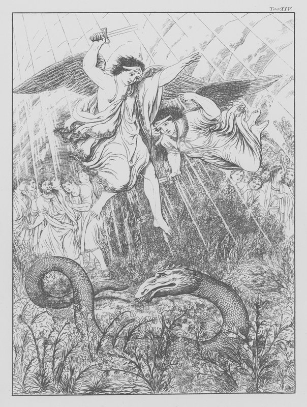 La Divine Comédie de Dante, Purgatorio (Purgatoire), Planche XIV - Bernhard Schuler