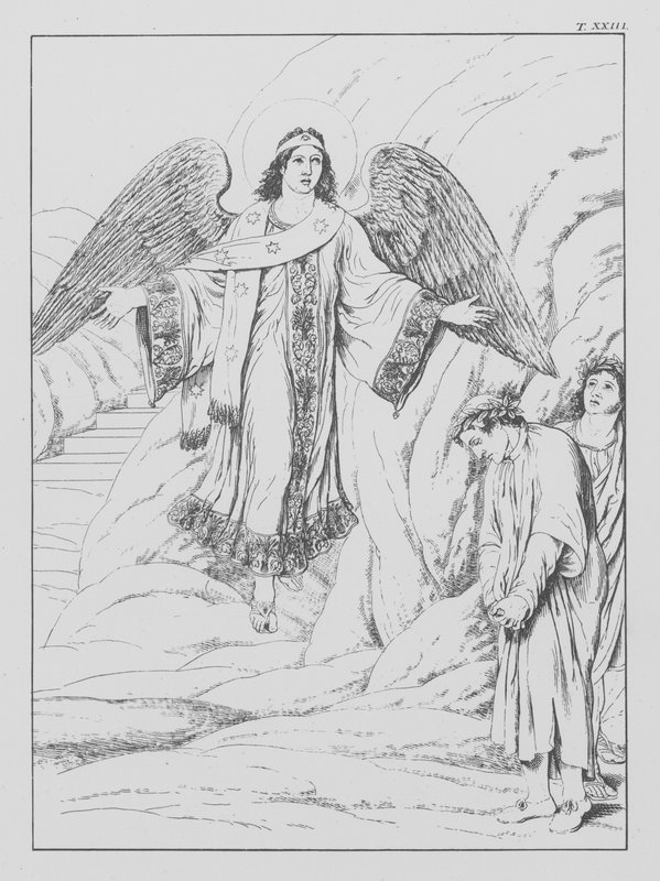 La Divine Comédie de Dante, Purgatorio (Purgatoire), Planche XXIII - Bernhard Schuler