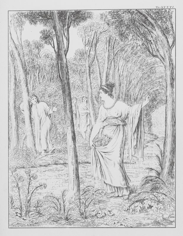 La Divine Comédie de Dante, Purgatorio (Purgatoire), Planche XXXVI - Bernhard Schuler