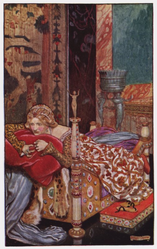 Illustration pour The Cloister and The Hearth de Charles Reade - Byam (after) Shaw
