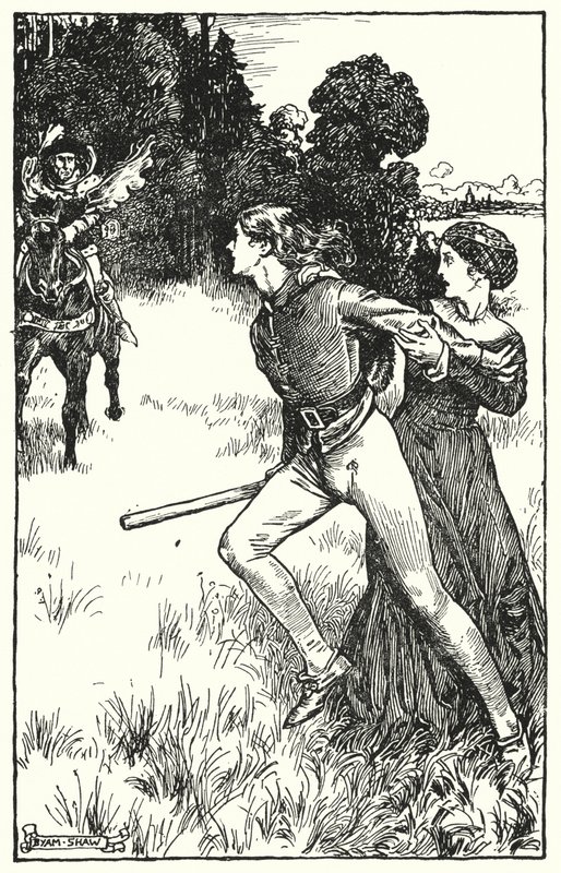 Illustration pour Le Cloître et le Foyer de Charles Reade - Byam (after) Shaw