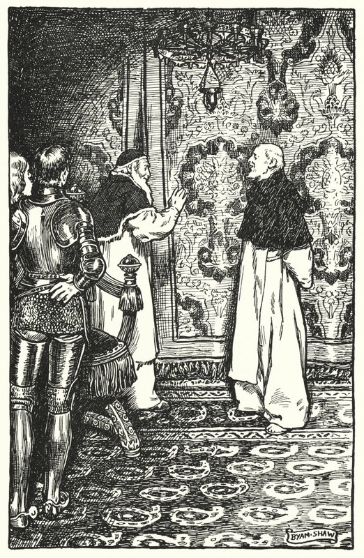 Illustration pour The Cloister and The Hearth de Charles Reade - Byam (after) Shaw