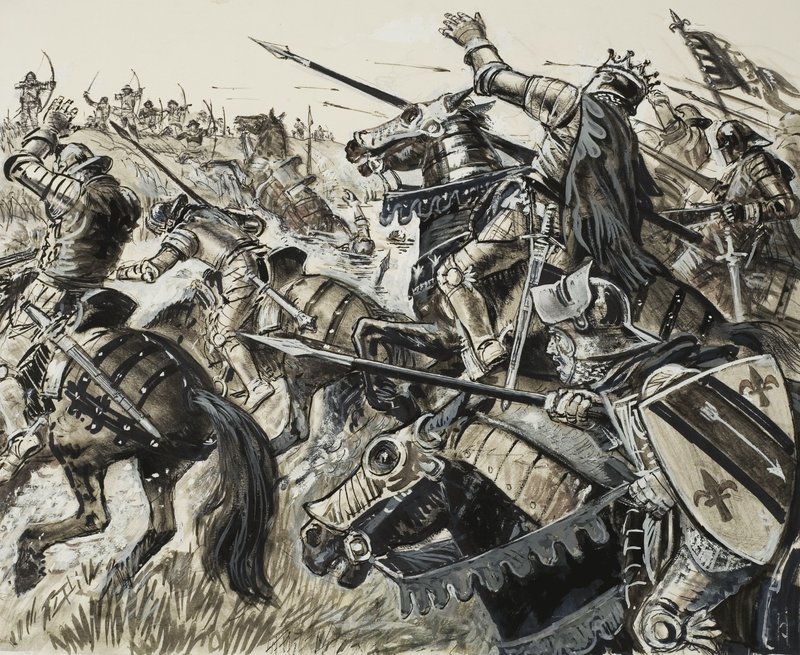 Français contre Flamands en 1302 - C.L. Doughty
