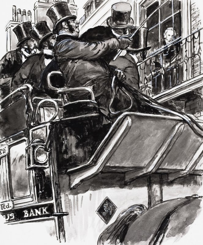 Lord Palmerston (gouache sur papier) - C.L. Doughty