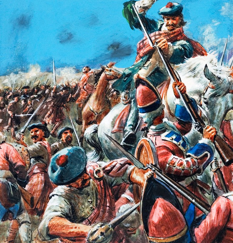 La bataille de Culloden - C.L. Doughty