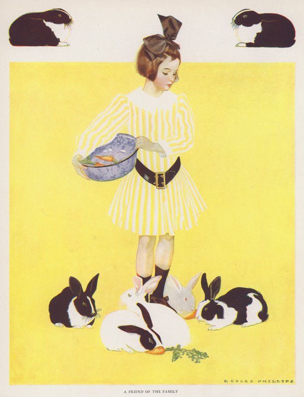 Fille de Coles Phillips, une amie de la famille - C. Coles Phillips