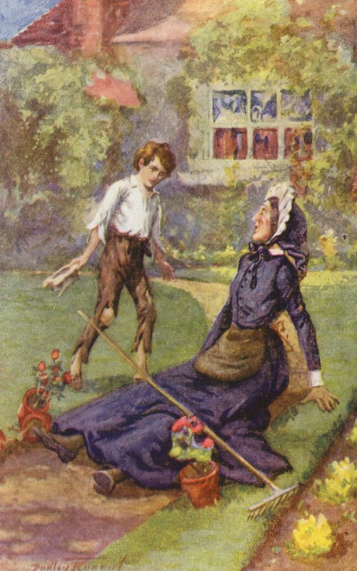 Illustration pour David Copperfield de Charles Dickens - C. Dudley (after) Tennant