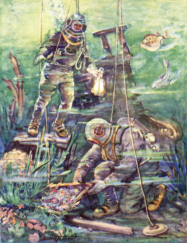 Dans le monde merveilleux des fonds marins - C. Dudley Tennant